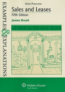Sales & Leases, 5th Editon (Examples & Explanations) - James Brook