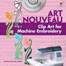 Art Nouveau Clip Art for Machine Embroidery - Alan Weller