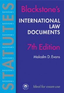 International Law Documents - Malcolm D. Evans