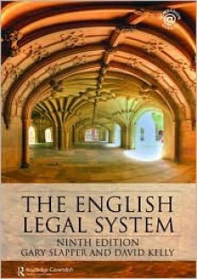 The English Legal System: 2008-2009 - Gary Slapper