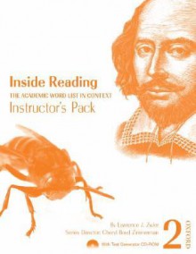 Inside Reading Instructor's Pack 2: The Academic Word List in Context [With CDROM] - Lawrence J. Zwier, Cheryl Boyd Zimmerman