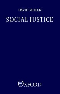 Social Justice - David Miller