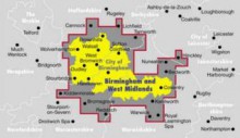 Birmingham and West Midlands Street Atlas - George Philip & Son