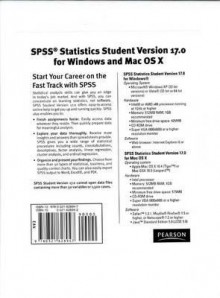 SPSS 17.0 Integrated Student Version - Inc. Spss