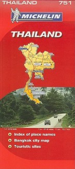 Michelin Map Thailand - Michelin Travel Publications