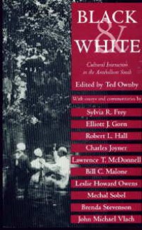 Black and White Cultural Interaction in the Antebellum South: Cultural Interaction in the Antebellum South - Ted Ownby