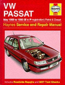 Vw Passat (88 96) Service & Repair Manual (Haynes Service And Repair Manuals) - Robert Jex, Ian Coomber