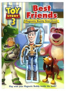 Toy Story 3 Best Friends Book and Magnetic Buddy (Disney Toy Story Buddy) - Chip Lovitt