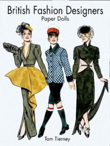 British Fashion Designers Paper Dolls - Tom Tierney