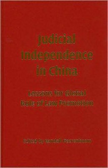 Judicial Independence in China - Randall Peerenboom