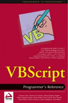 VBScript - Susanne Clark, Antonio De Donatis, Adrian W. Kingsley-Hughes