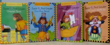 Junie B. Jones First Grader 4 Pack; Cheater Pants, One-man Band, Shipwrecked, & Boo...and I Mean It! [2004] - Barbara Park