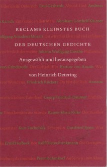 Reclams kleinstes Buch der deutschen Gedichte - Heinrich Detering