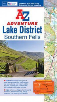 Lake District (Southern Fells) Adventure Atlas - Geographers' A-Z Map Company