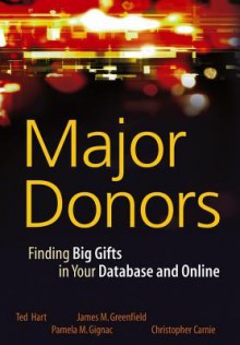 Major Donors: Finding Big Gifts in Your Database and Online - Ted Hart, James M Greenfield, Pamela M Gignac, Christopher Carnie