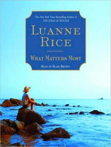 What Matters Most (Audio) - Luanne Rice, Blair Brown