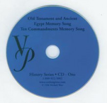 Veritas Press Old Testament and Ancient Egypt Memory Song CD (Vertias Press Old Testament and Ancient Egypt Memory Song Cd) - Laurie Detweiler