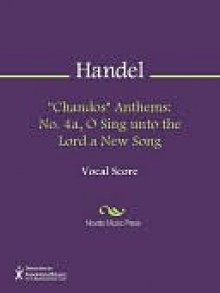 "Chandos" Anthems - Georg Friedrich Händel