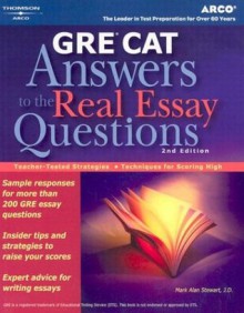 GRE CAT Answers to Real Essay Questions (Peterson's GRE Answers to the Real Essay Questions) - Arco