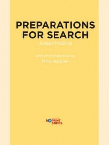 Preparations for Search - Joseph McElroy