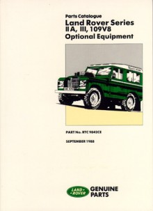 Land Rover Ser 2A,3,109V8 Opt.Eq.Cat. - Brooklands Books Ltd