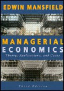 Managerial Economics - Edwin Mansfield