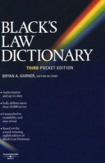 Black's Pocket Law Dictionary - Bryan A. Garner, Garner, Henry Campbell Black