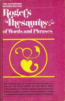 Rogets Thesaurus of Words and Phrases - Peter Mark Roget