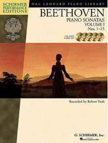 Beethoven - Piano Sonatas, Volume I - CDs Only (set of 5): Nos. 1-15 - Robert Taub, Ludwig van Beethoven