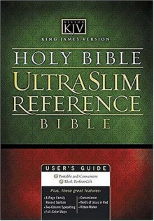 Ultraslim Center-Column Reference Bible-KJV - Thomas Nelson Publishers