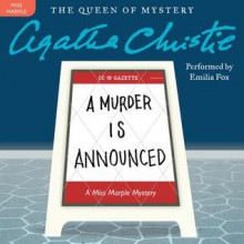 A Murder is Announced (Audio) - Joan Hickson, Agatha Christie