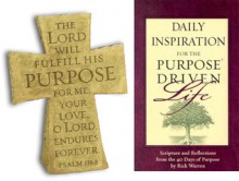 Daily Inspiration for the Purpose Driven Life (Book & Cross Gift Pack) - Rick Warren