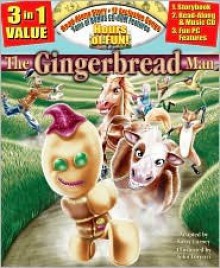 The Gingerbread Man All-in-One Classic Read Along Book /CD - Larry Carney