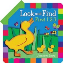 Look and Find First Numbers Fold Out Bk - Jeannette Rowe