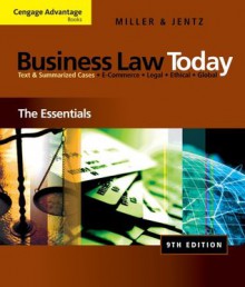 Bundle: Cengage Advantage Books: Business Law Today: The Essentials, 9th + WebTutor(TM) on Blackboard 1-Semester Printed Access Card - Roger LeRoy Miller, Gaylord A. Jentz