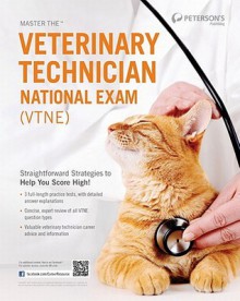 Master the Veterinary Technician Exam: Two Written Exam Practice Tests (Part IV of IV) - Peterson's, Peterson's