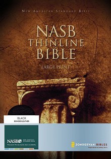 NASB Thinline Bible, Large Print - Anonymous