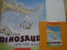 When Dinosaurs Came with Everything Book & Audio CD - Elise Broach, David Small