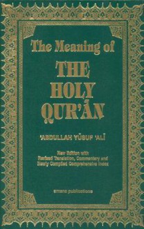 The Meaning of the Holy Quran - Anonymous, Abdullah Yusuf Ali