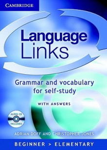 Language Links Book and Audio CD Pack: Grammar and Vocabulary Reference and Practice - Adrian Doff, Christopher Jones