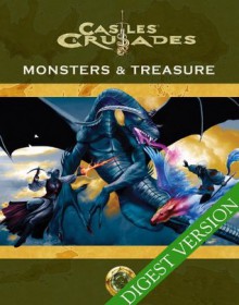 Castles & Crusades Monsters & Treasure, 4th Printing (Digest Version) - Roberty Doyel and Stephen Chenault, Cory M. Caserta, Peter Bradley, Jason Walton, Brian Swarz