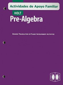 Pre-Algebra - Holt Rinehart