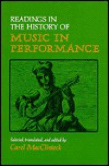 Readings in the History of Music in Performance - Jennifer Cross