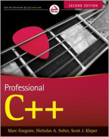 Professional C++ - Marc Gregoire, Nicholas A. Solter, Scott J. Kleper