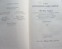 The Interpreter's Bible - General Articles Genesis Exodus Volume 1 - George Arthur Buttrick