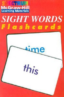 Spectrum Sight Words Flashcards - Vincent Douglas