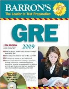 Barron's GRE 2008 with CD-ROM (Barron's How to Prepare for the Gre Graduate Record Examination) - Sharon Weiner Green, Ira K. Wolf