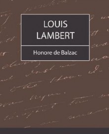 Louis Lambert - Honoré de Balzac