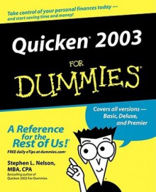 Quicken 2003 for Dummies - Stephen L. Nelson