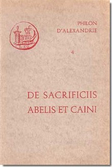 De sacrificiis Abelis et Caini - Philo of Alexandria, Anita Méasson